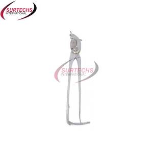 Nuevo emasculador SERRA MODIFIED, instrumento veterinario, herramienta de castración, pinza de trinquete de acero, clase I quirúrgica. - Product Image 1