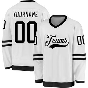 Maillot de hockey sur glace en polyester personnalisé OEM de qualité unique pour joueurs professionnels pour hommes - Product Image 3