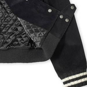 Chaqueta de béisbol universitaria de manga larga de último diseño para hombre, estilo de manga regular, servicio OEM disponible - Product Image 3