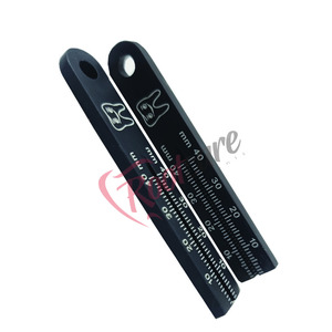 Regla Endodóntica Negra de Acero Inoxidable Duradera, la Más Vendida, para Uso en Mediciones Dentales - Product Image 5