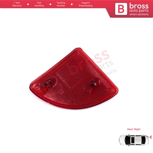 Réflecteur de pare-chocs arrière droit BSP1236-2 pour Kangoo MK1 Express Kubistar X76 Logan MK1 KS MCV Van 2004-2008 7700308719 - Product Image 2