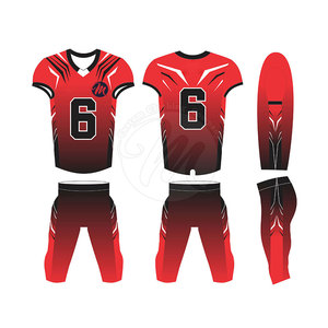Uniforme de Fútbol Americano 100% Poliéster, Ropa Deportiva, Jersey de Equipo, Uniforme de Fútbol Americano de Alta Calidad - Product Image 6