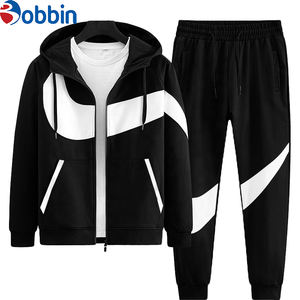 Ensemble de survêtement de course à manches longues pour homme, tendance, tenue de sport, ensemble de survêtement, jogging, entraînement en plein air, sweat-shirt - Product Image 2