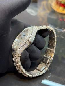 นาฬิกาเพชรสไตล์ฮิปฮอปสุดหรูจากโรงงาน - Product Image 5