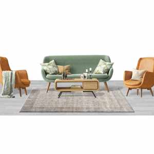 Tapis imprimé de style antique - Motif turc, luxe, beige, petit, tapis fin non tissé - Product Image 2