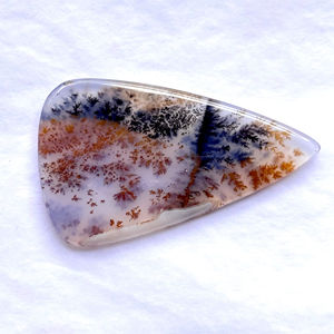 Cabujón de ágata de musgo dendrítico 100%, Natural ágata dendrítica, piedras preciosas sueltas, Ágata semipreciosa curativa para la fabricación de joyas - Product Image 2