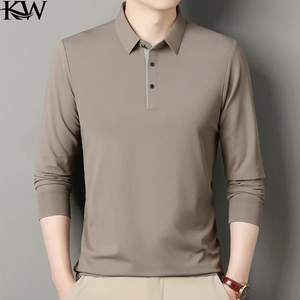 Men Short Sleeve Solid Pocket for <b>Shirt</b> 2025 Breathable Cotton Slim Fit <b>Collar</b> <b>T</b>-<b>Shirt</b> Top for Business Casual Wear - Product Image 3
