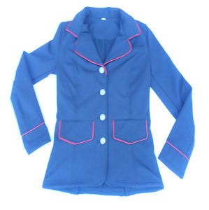 Chaqueta de concha blanda de estilo universitario personalizable para mujer, tela de punto sólida transpirable a prueba de viento para montar a caballo, varios tamaños - Product Image 1