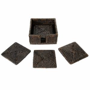 Almohadilla para taza, posavasos de ratán antideslizante, posavasos de hierba marina Natural, manteles decorativos para boda, Decoración de mesa de mimbre de hierba marina - Product Image 6