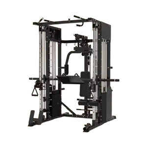 PINJIAN <span class=keywords><strong>Le</strong></span> nouvel entraîneur de machine Smith <span class=keywords><strong>le</strong></span> plus vendu, cadre de portique de machine tout-en-un multifonctionnel de fitness commercial - Product Image 2
