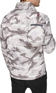 Chaquetas Acolchadas de Lona para Hombre, Estilo Urbano, Ligeras, Resistentes al Agua y al Viento, con Cuello Alto y Logotipo Frontal - Product Image 6