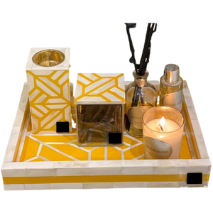 Ensemble de brûleurs d'encens arabes traditionnels Pvt Ltd Brûleur Bakhoor à motif floral pour usage intérieur Ensemble de cadeaux Ramadan - Product Image 3