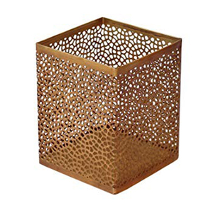 Decoración de Navidad Soporte votivo de metal Soporte votivo Ángel Diseño perforado Linterna decorativa Portavelas - Product Image 6