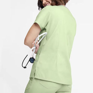 Vêtements d'infirmière en gros, ensembles d'uniformes, vêtements d'hôpital - Chemise en tissu tissé et vêtements de médecin. - Product Image 5