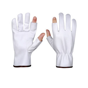 Gants de travail en cuir grainé de peau de chèvre de qualité supérieure Gants de conducteur Anti-coupure Anti-impact Fonctions Gants à usage général - Product Image 4