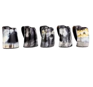 Mug en corne de buffle personnalisé, artisanal, poli, en corne de bœuf, cadeau, mug à café, corne à boire sculptée, mug artisanal - Product Image 6