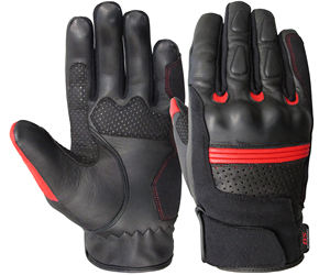 Nouveaux gants de course en cuir et Cordura pour hommes - Product Image 5