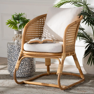 Silla clásica de ratán natural Decoración del hogar Materiales naturales Silla de comedor ecológica Hecho en Vietnam Durable al por mayor - Product Image 6