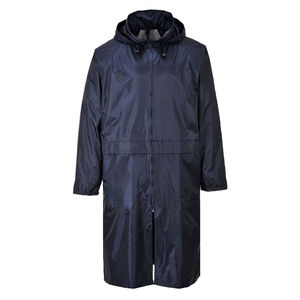 High Quality Unisex Solid Pattern Waterproof <b>Rain</b> wear <b>Coat</b> <b>Men</b> Zipper Closure Casual Style for Camping <b>Rain</b> <b>Coat</b> Lightweight - Product Image 3