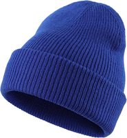 Home Prefer Bonnet d'hiver unisexe en tricot épais avec revers, broderie 3D, réglable et chaud pour la chasse, la pêche et le jardinage