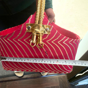 กระเป๋าตะกร้าดีไซน์เนอร์มาใหม่สำหรับผู้หญิงกระเป๋าตะกร้าปักลายซับในสวยงามสำหรับงานแต่งงานและให้เป็นของขวัญ - Product Image 5