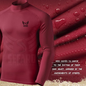 Rashguard pour hommes personnalisé avec logo imprimé, vente chaude, meilleure qualité, faible MOQ - Product Image 6