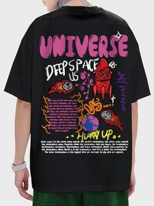 T-shirts pour hommes en coton tricoté 100% avec impression numérique DTG, design tendance 2023, motif uni, personnalisable - Product Image 2