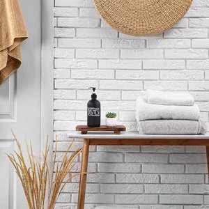 Présentoir de plateau de support de piédestal en bois brun rustique 10.6x4x1.5 pouces pour les mariages de cuisine à domicile Ramadan Diwali plateaux décoratifs - Product Image 3