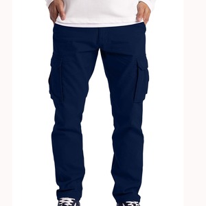 Pantalones de Trabajo Transpirables de Alta Visibilidad para Hombre, Talla Grande, de Algodón Flexible - Product Image 4