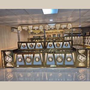 Comptoir de mariage moderne en acier inoxydable pour l'extérieur, l'hôtel, la maison, le bar et le parc Design métallique durable - Product Image 5