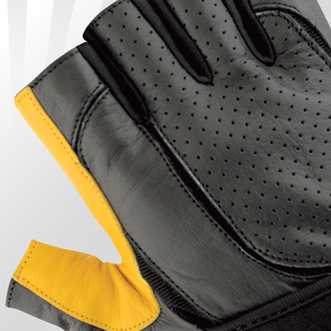 Guantes de Gimnasio Personalizados OEM, Transpirables, de Cuero, Ligeros, con Cierre de Gancho y Bucle Ajustable, para Hombres y Mujeres, Venta al Por Mayor - Product Image 2