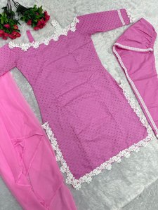 NEW DESIGNER PARTY WEAR FANCY <b>TOP</b> WITH DUPATTA - Product Image 4