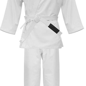 Meilleures ventes Costumes de karaté gi fabriqués au Pakistan Kimono BJJ Uniformes de karaté judo Top Arts martiaux Wear Jiu Jitsu Kimono - Product Image 4