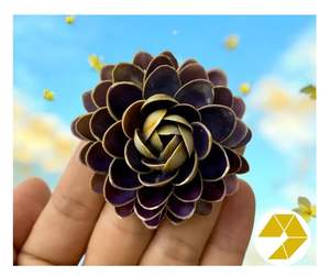 Gran oferta, flores de conchas marinas únicas, decoración de boda en la playa, flores de conchas marinas naturales hechas a mano, regalo para el hogar costero, recuerdo de verano - Product Image 2