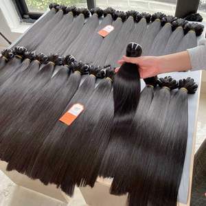 Paquets de cheveux de trame droite d'os de qualité supérieure de fournisseur professionnel confiant personnaliser la couleur, longueur navire dans le monde entier - Product Image 6