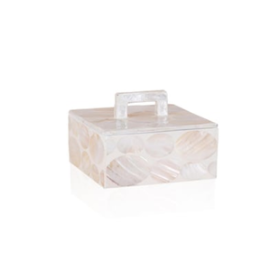 Coffret cadeau carré incrusté de nacre naturelle fabriqué à la main pour les vacances du Ramadan Eid en gros du Vietnam - Product Image 4