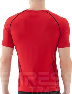 Nouveau 2025 adulte hommes coton/bambou Fiber Compression T-Shirts motif solide col rond chemise vêtements - Product Image 6