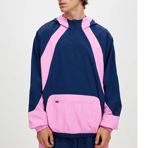 Chaqueta cortavientos OEM para hombre, ligera, transpirable, de secado rápido, logotipo personalizado, resistente al viento, para exteriores, chaqueta Softshell para hombre - Product Image 6