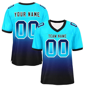 Maillot de football américain en gros pour filles et garçons, uniforme en polyester léger 150 GSM, vêtements de sport d'entraînement pour équipe - Product Image 4