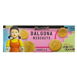 Yummer's dalgona บิสกิต140g ขนมเกมปลาหมึกขายดีขนมเกาหลี - Product Image 2