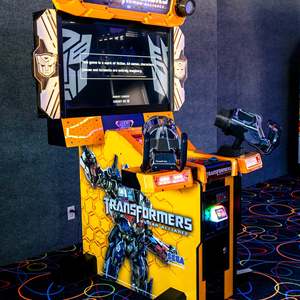 Máquina recreativa de tiro arcade HD de 42 pulgadas para Transformers, usada, 551 lb - Product Image 2