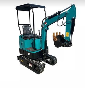 Mini excavatrice CE Moteur EPA 1.8 tonnes Micro pelleteuse sur chenilles 1 tonne 2 tonnes Petite excavatrice agricole hydraulique avec accessoire - Product Image 2