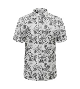 Camisa con botones para hombre, ropa informal de tela elástica resistente a las arrugas de poliéster, fabricante de Vietnam - Product Image 6