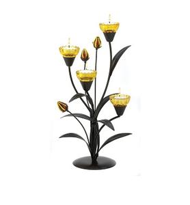 เชิงเทียนแบบคริสตัลสำหรับตกแต่งบ้าน,เชิงเทียนแบบเงาอื่นๆเชิงเทียนสำหรับตกแต่งในร่มและกลางแจ้ง - Product Image 1