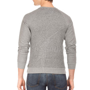 Sweat-shirt à manches longues pour homme, motif uni, décontracté, été, vente chaude, personnalisé, brodé, coton, polyester, tissé, haute qualité - Product Image 4