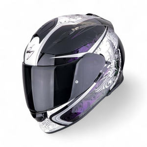 Casque intégral rabattable EXO-491 Retro Predator avec double visière, état neuf, coque en PC pour motos et motocross - Product Image 2