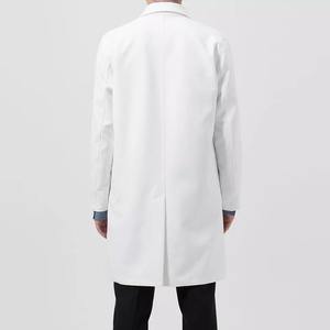เสื้อห้องปฏิบัติการวิชาการสีขาวได้รับการออกแบบสำหรับเจ้าหน้าที่ทางการแพทย์หมอเสื้อพยาบาลเสื้อ - Product Image 3