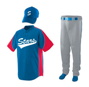 Nuevo equipo Club Softball Jersey sublimación venta al por mayor hombres uniforme de béisbol en blanco personalizado - Product Image 1