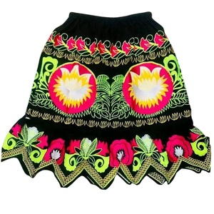 Pohnpei Islander diseño impreso 100% algodón PANA mujer Casual bordado playa falda Vintage inspirado Guam Micronesia - Product Image 3