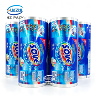 Rouleaux de films plastiques souples laminés PET de haute qualité pour emballages de sachets de lessive, de lotions et de produits alimentaires, résistants à l'humidité
